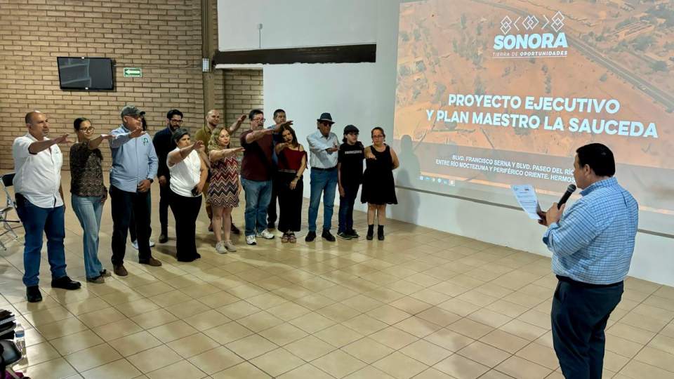 Conforman Comité de Contraloría para seguimiento de obras de remodelación del parque La Sauceda